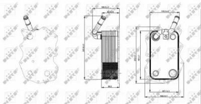 WILMINK GROUP wg1720012 -  масляный радиатор, двигательное масло